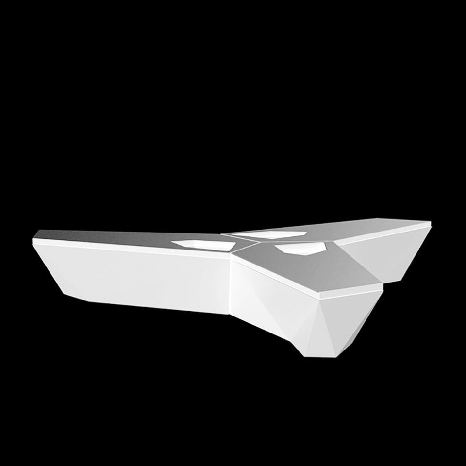 VONDOM Beleuchtetes Sitzobjekt FAZ - 3er Set