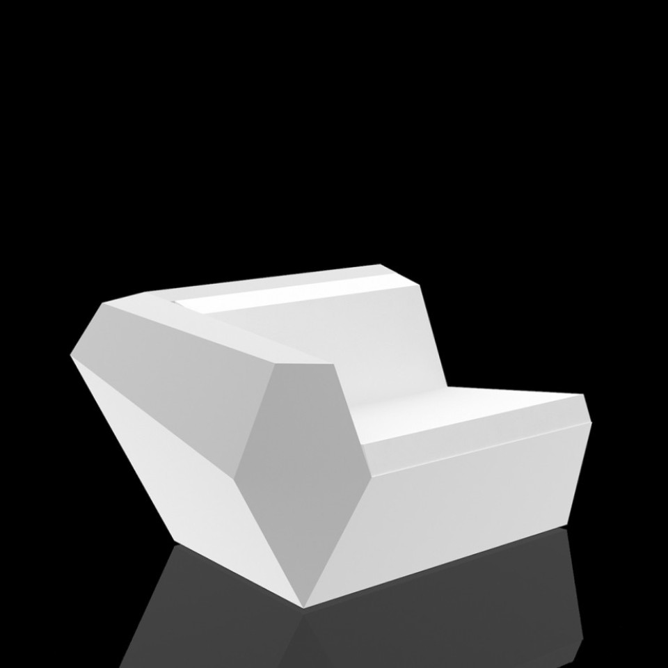 VONDOM Beleuchtetes Sofa-Modul FAZ rechts