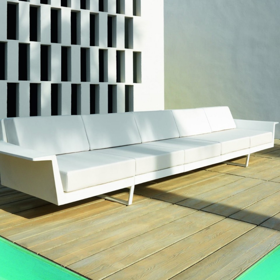VONDOM DELTA 5-seater sofa