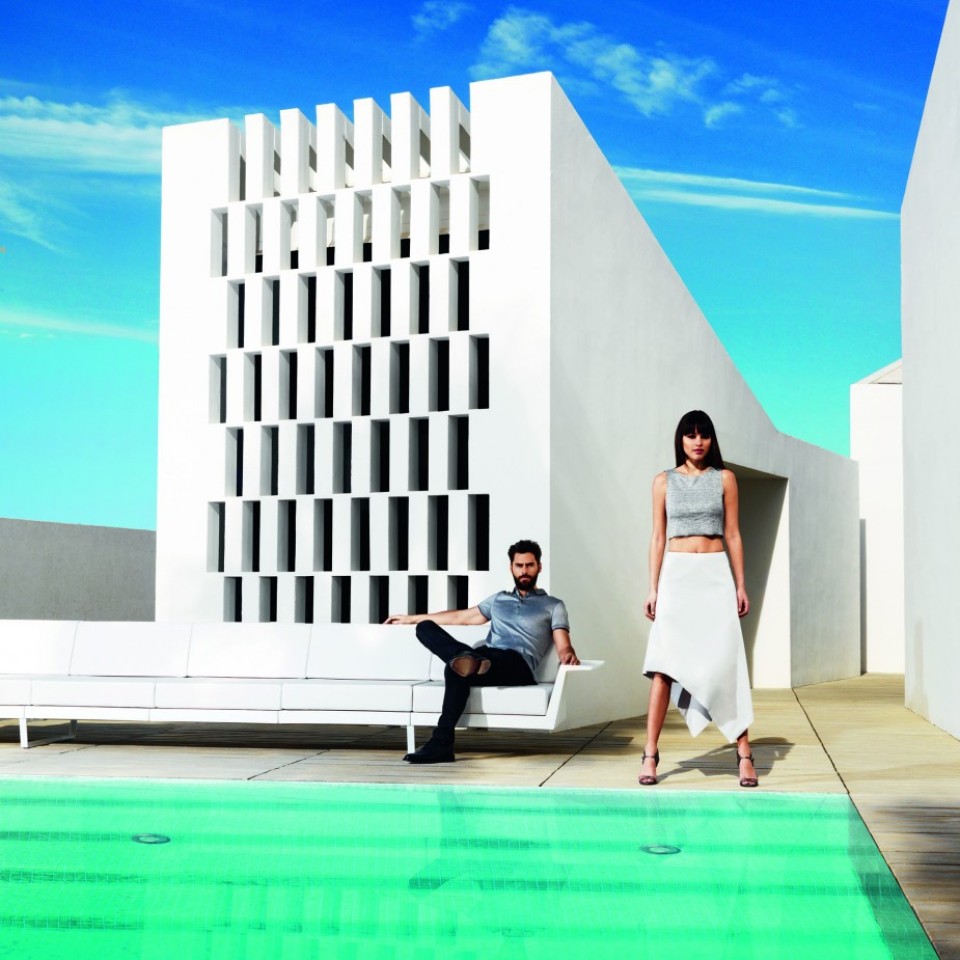 VONDOM DELTA 5-seater sofa