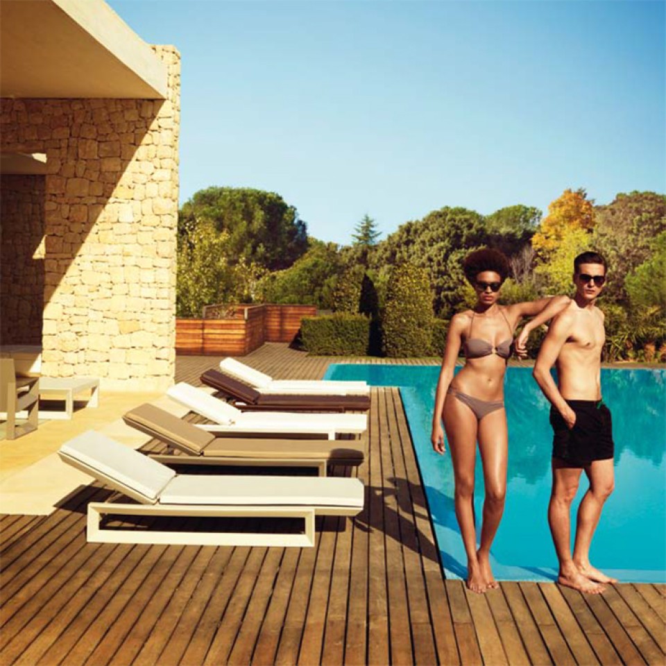 VONDOM Lettino FRAME - 80x200cm