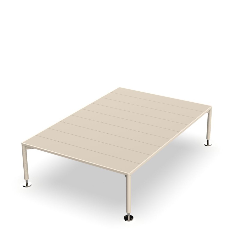 VONDOM Table de salle à manger HAMPTONS - 225x110x76cm