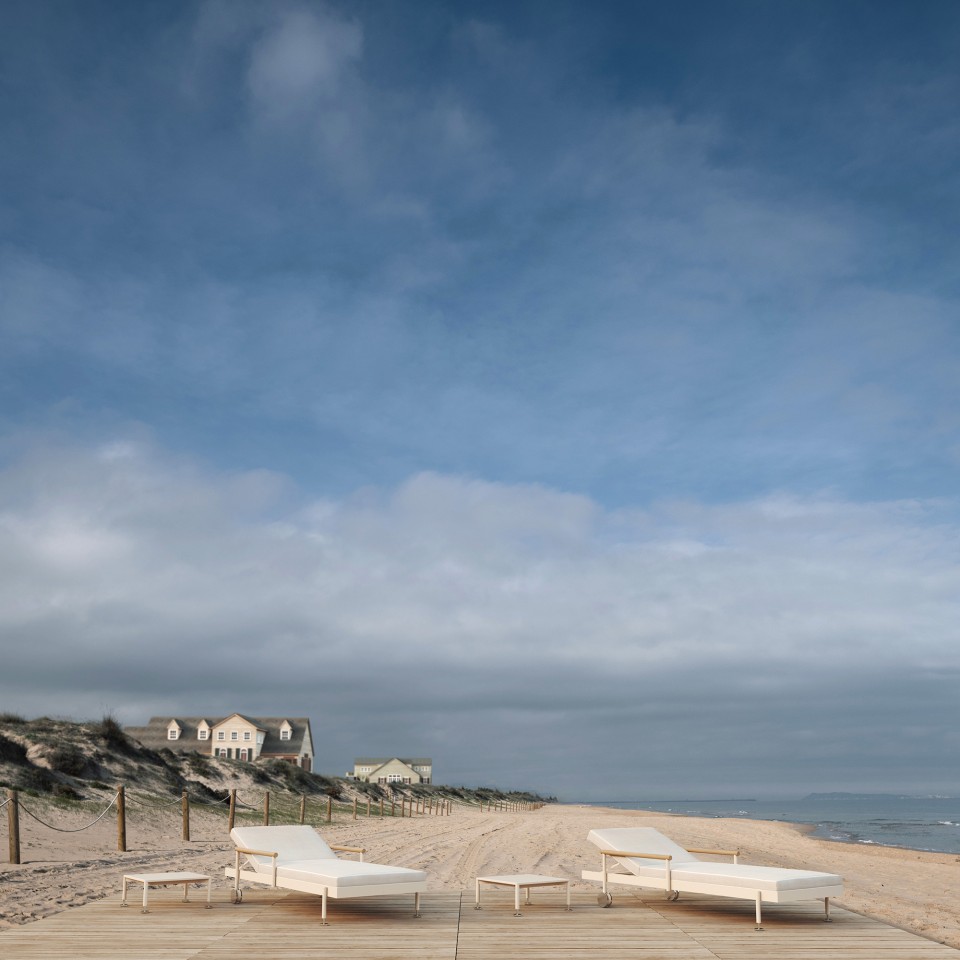 VONDOM Leżak HAMPTONS - 78x202cm