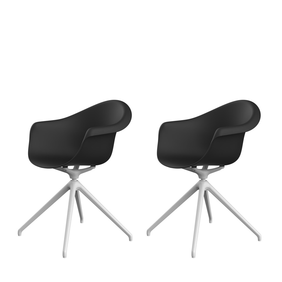 VONDOM Drehstuhl INCASSO - 2er Set