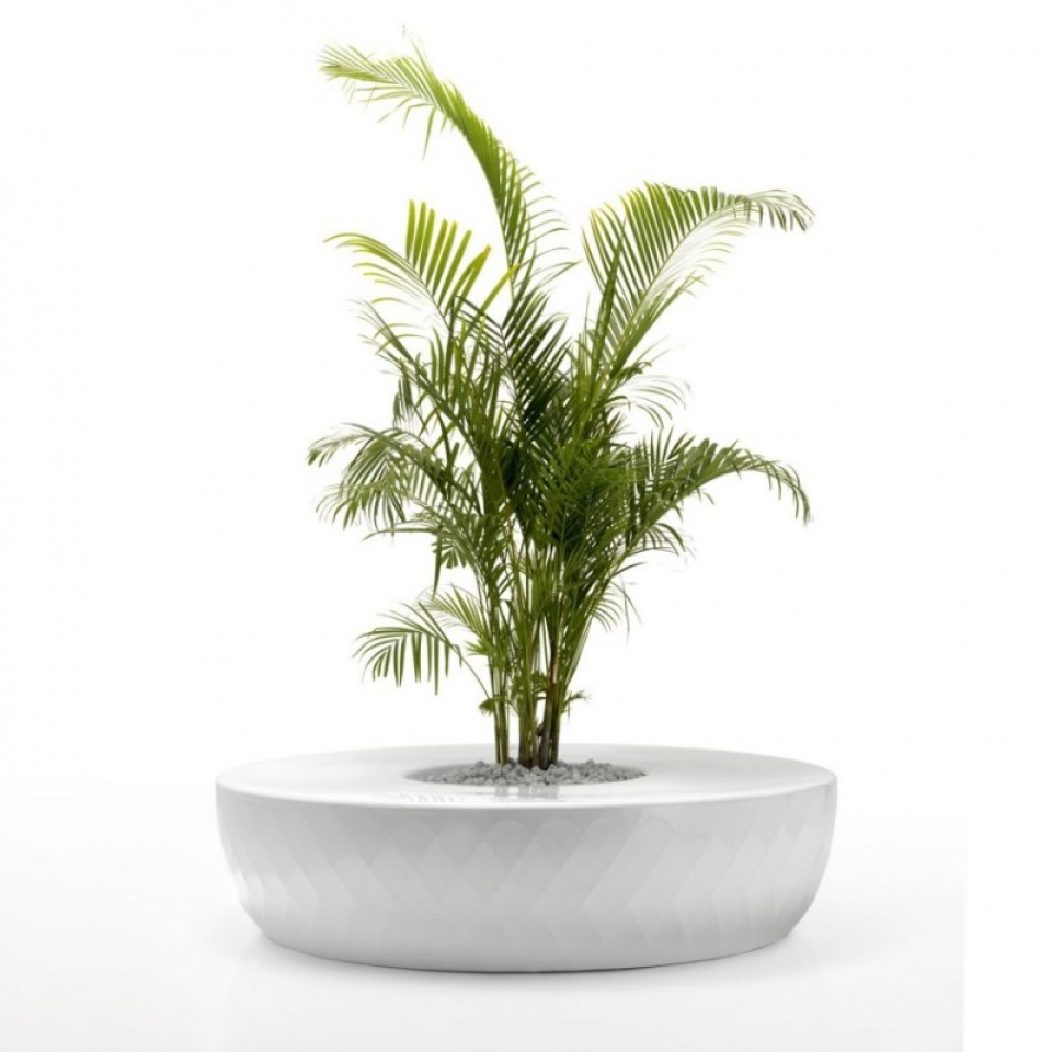 Îlot d'assise VONDOM avec bac à plantes ISLA VASES