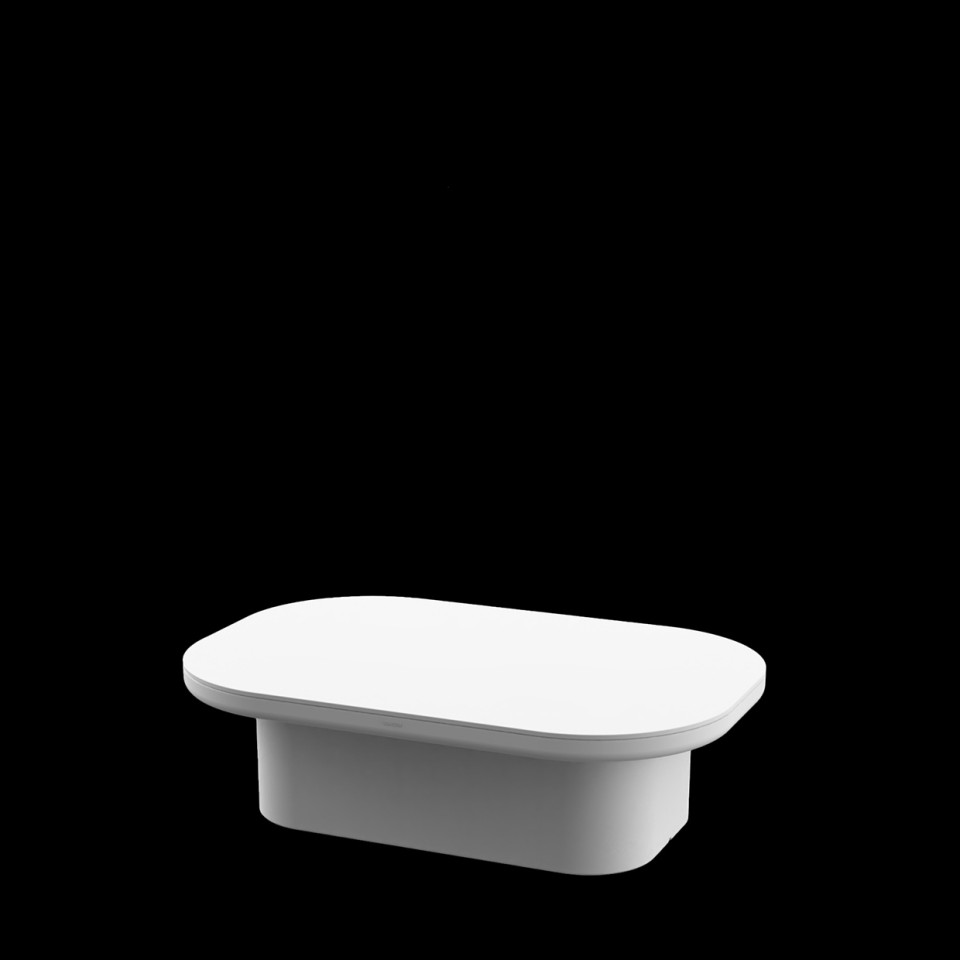 VONDOM Beleuchteter Loungetisch LUNA - 120x80x35cm