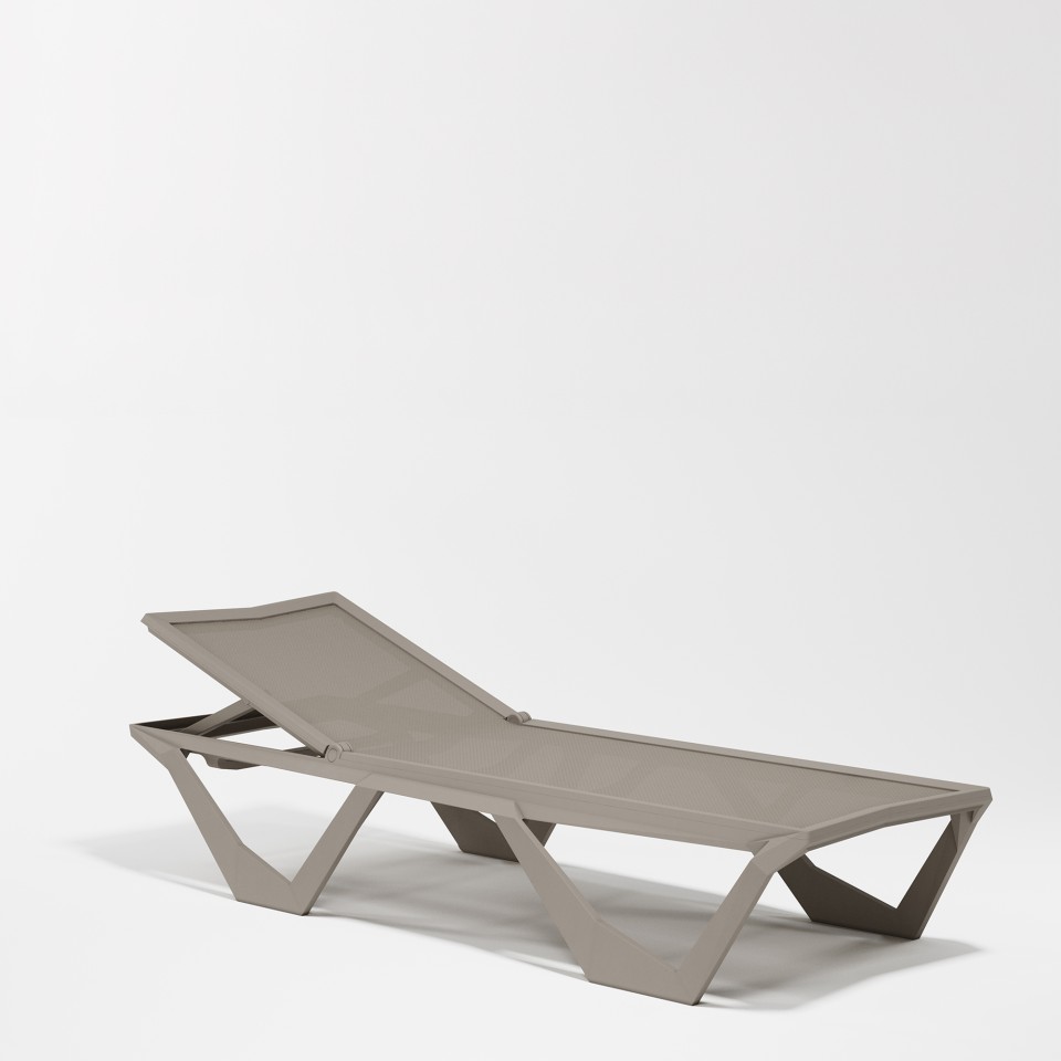 Buy VONDOM sun lounger LOVE in a set of 4 online here!