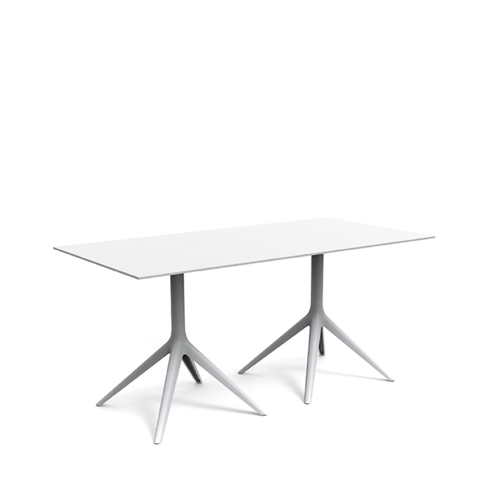 VONDOM Mesa de comedor MARI-SOL 4 - 158x79x73cm