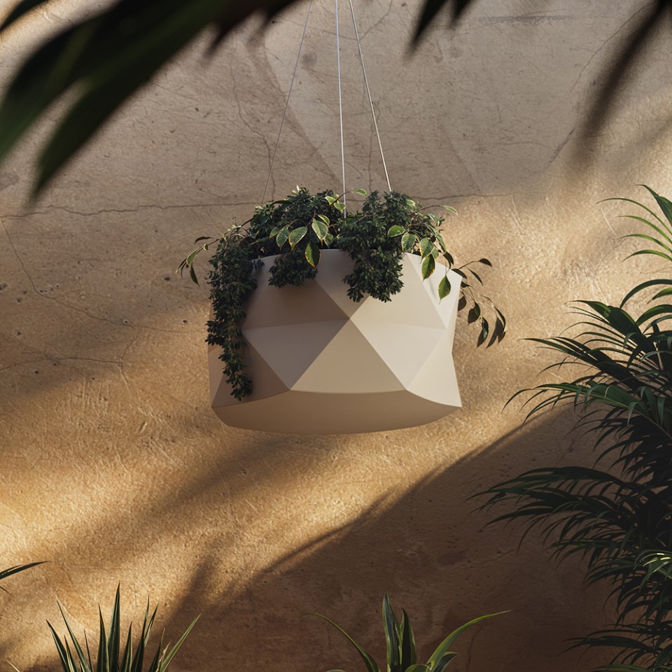 VONDOM Hanging planter MARQUIS
