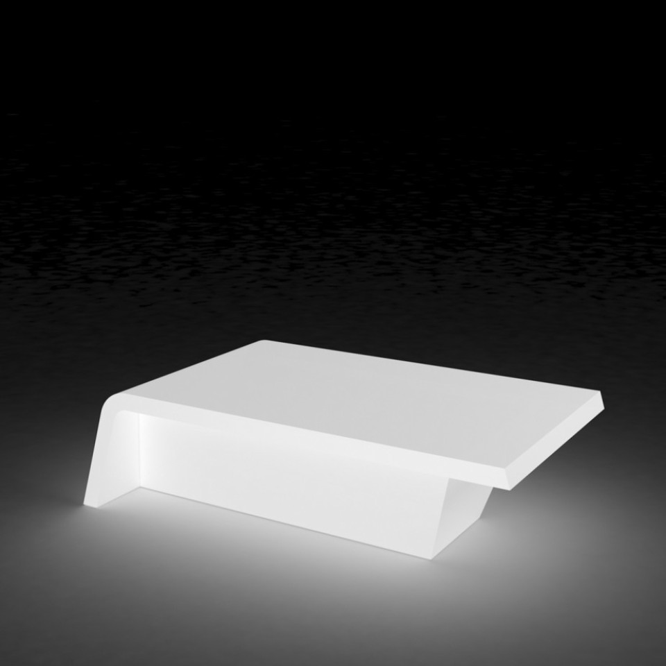 VONDOM Illuminated lounge table REST - 106x56x30cm
