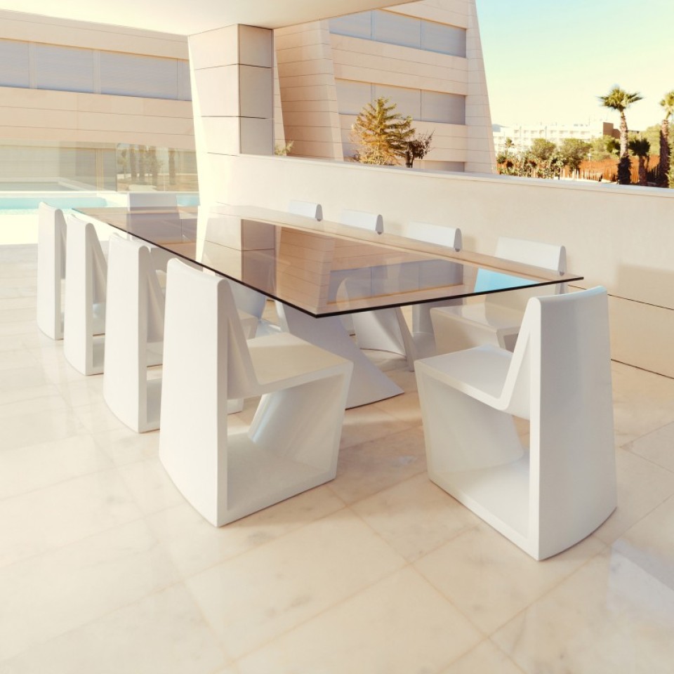 VONDOM dining table REST - 300x120x72cm