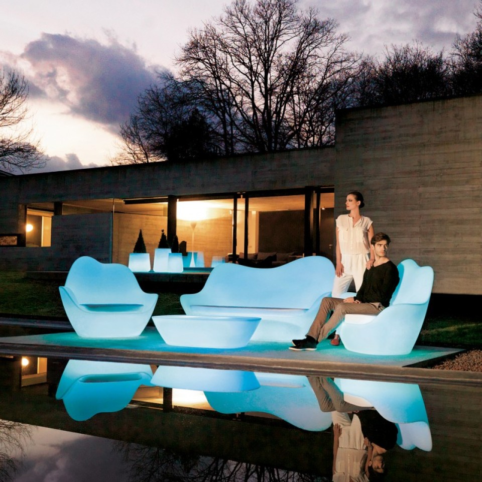 VONDOM Beleuchteter Sessel SABINAS