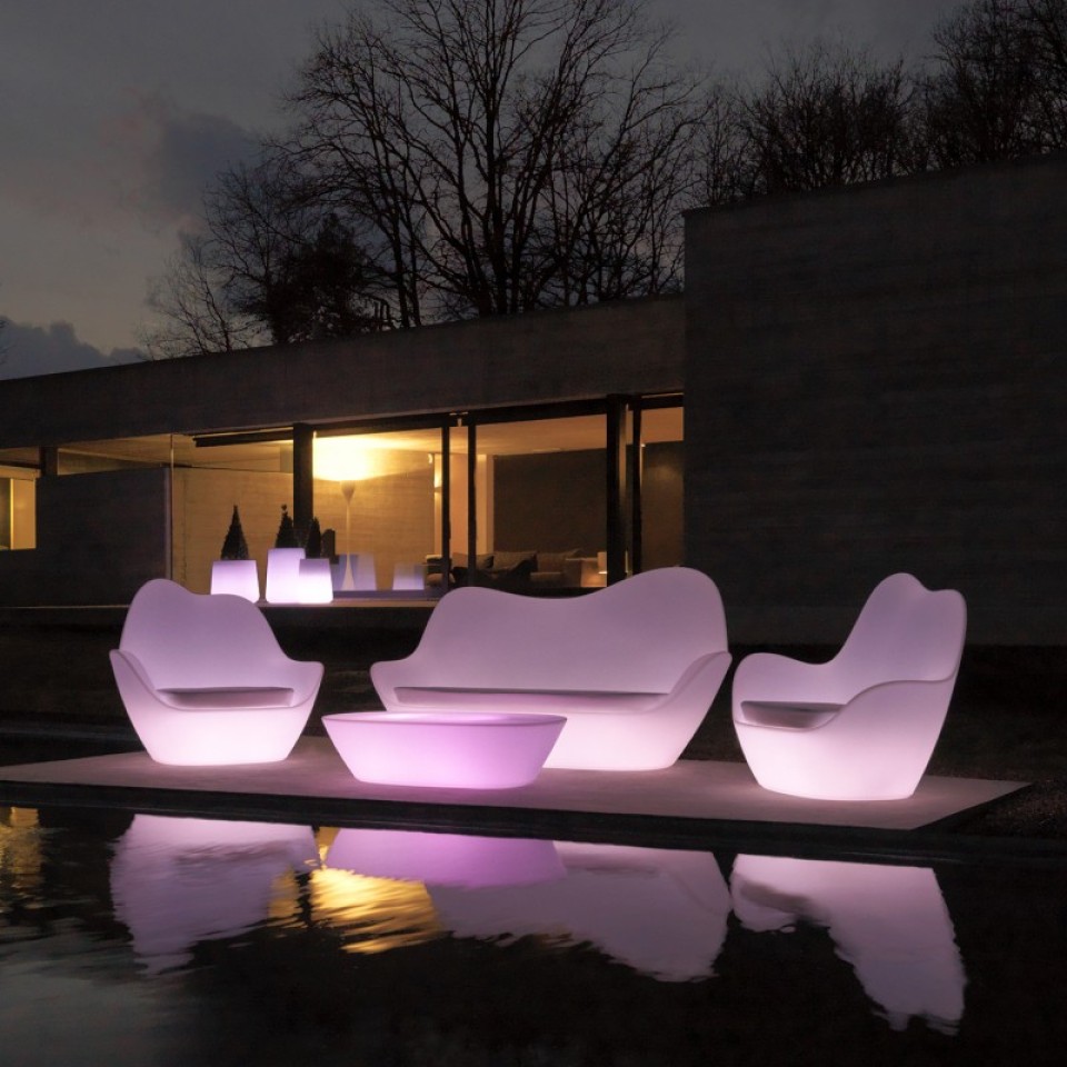 VONDOM Beleuchteter Sessel SABINAS