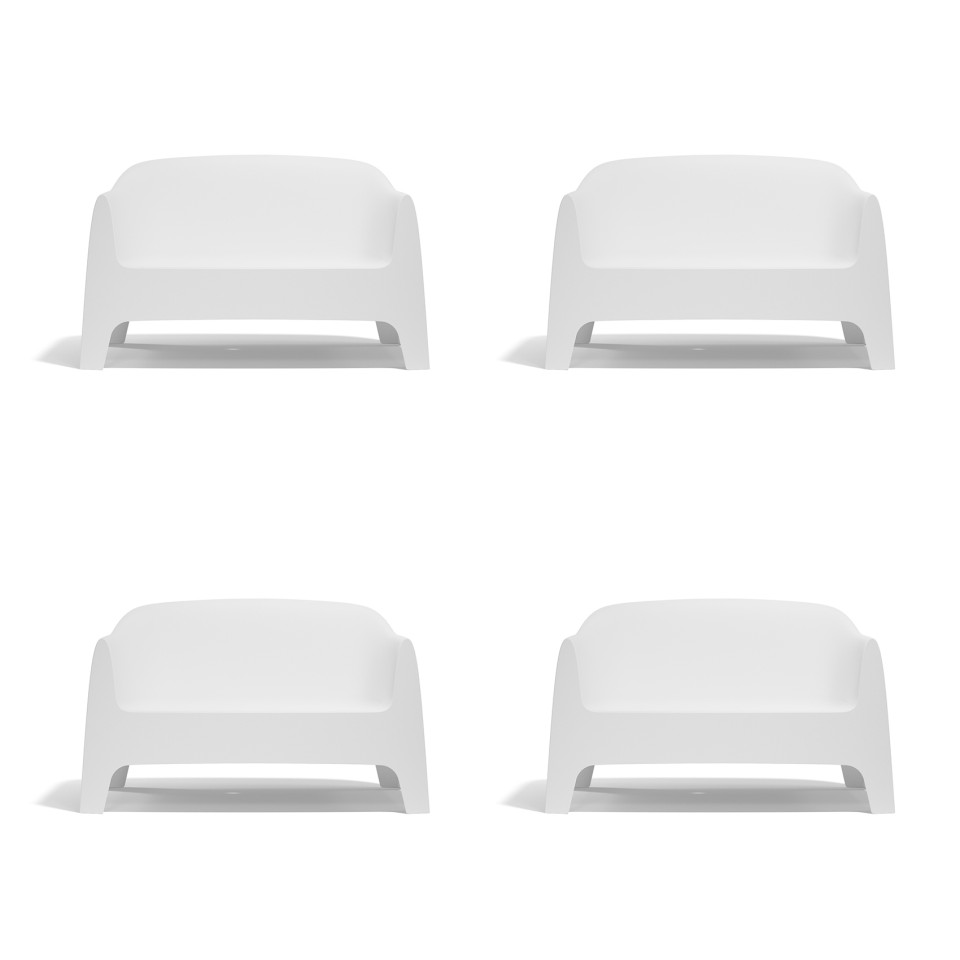 VONDOM Sofa SOLID 135 cm - 4er Set