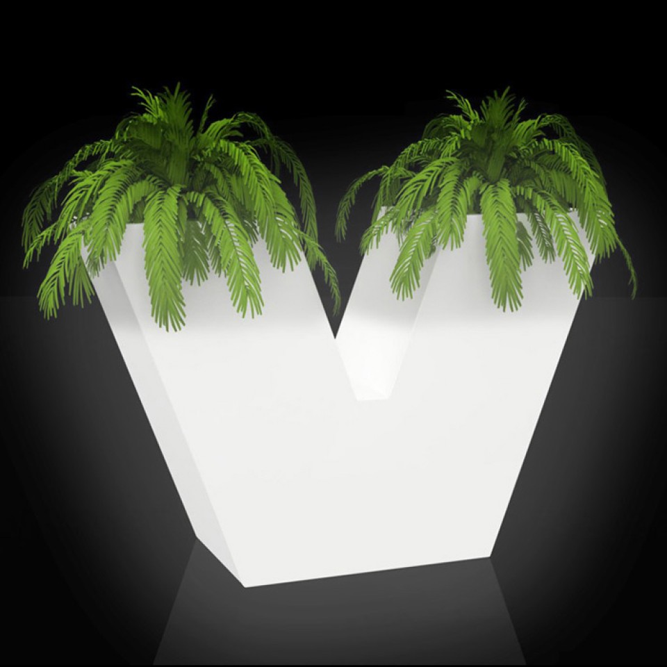 VONDOM Fioriera illuminata UVE