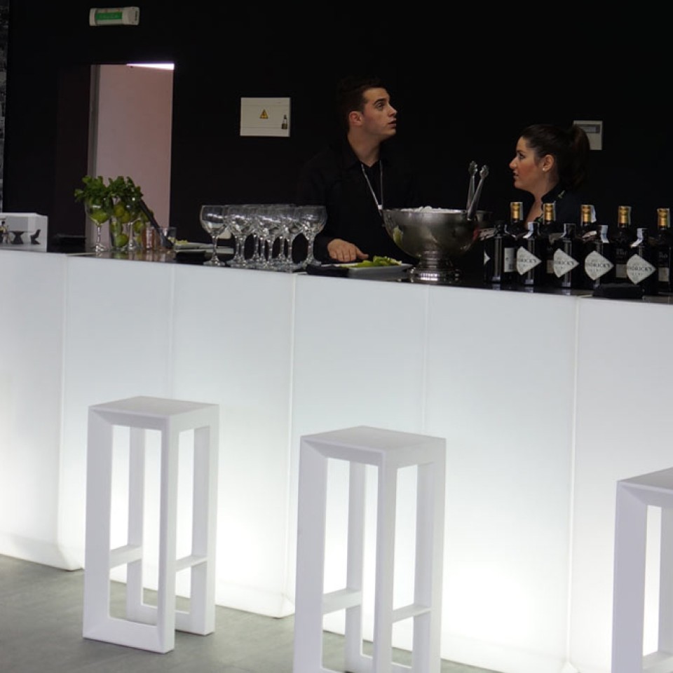 VONDOM Beleuchtetes Bar-Eckement VELA 100