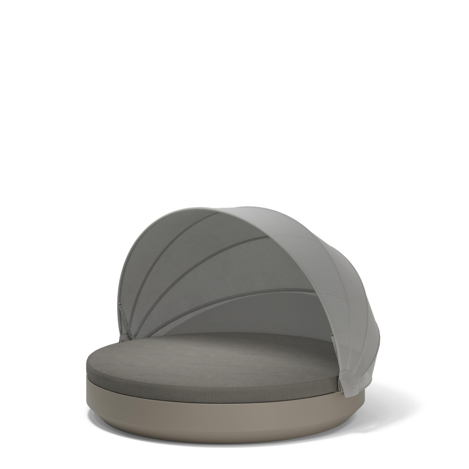 VONDOM Daybed VELA - Ø 210cm with sunshade