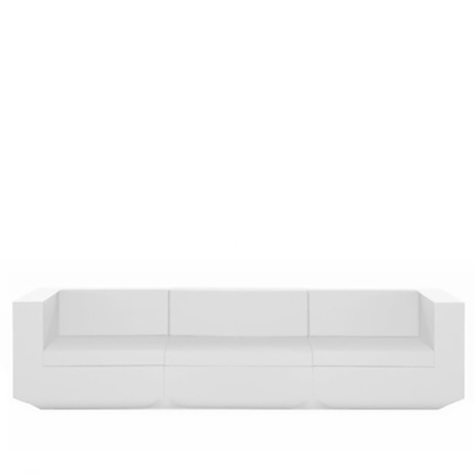 VONDOM Canapé VELA - 300x100x72cm