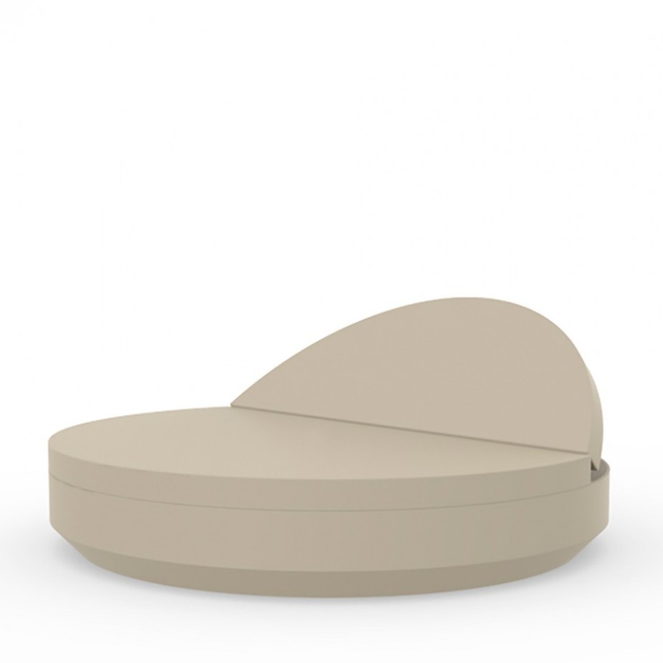 VONDOM Daybed VELA - Ø 210cm with headrest adjustment