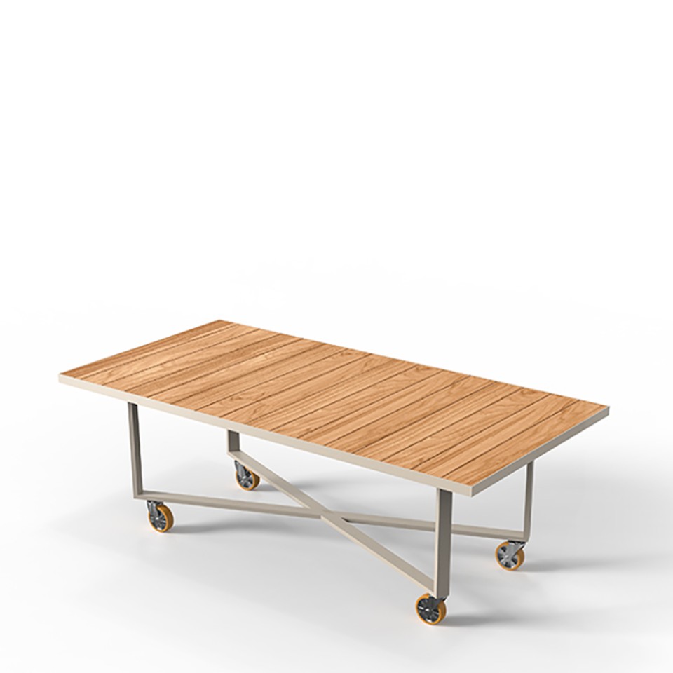 VONDOM Mesa de comedor VINEYARD - 212x106x74cm