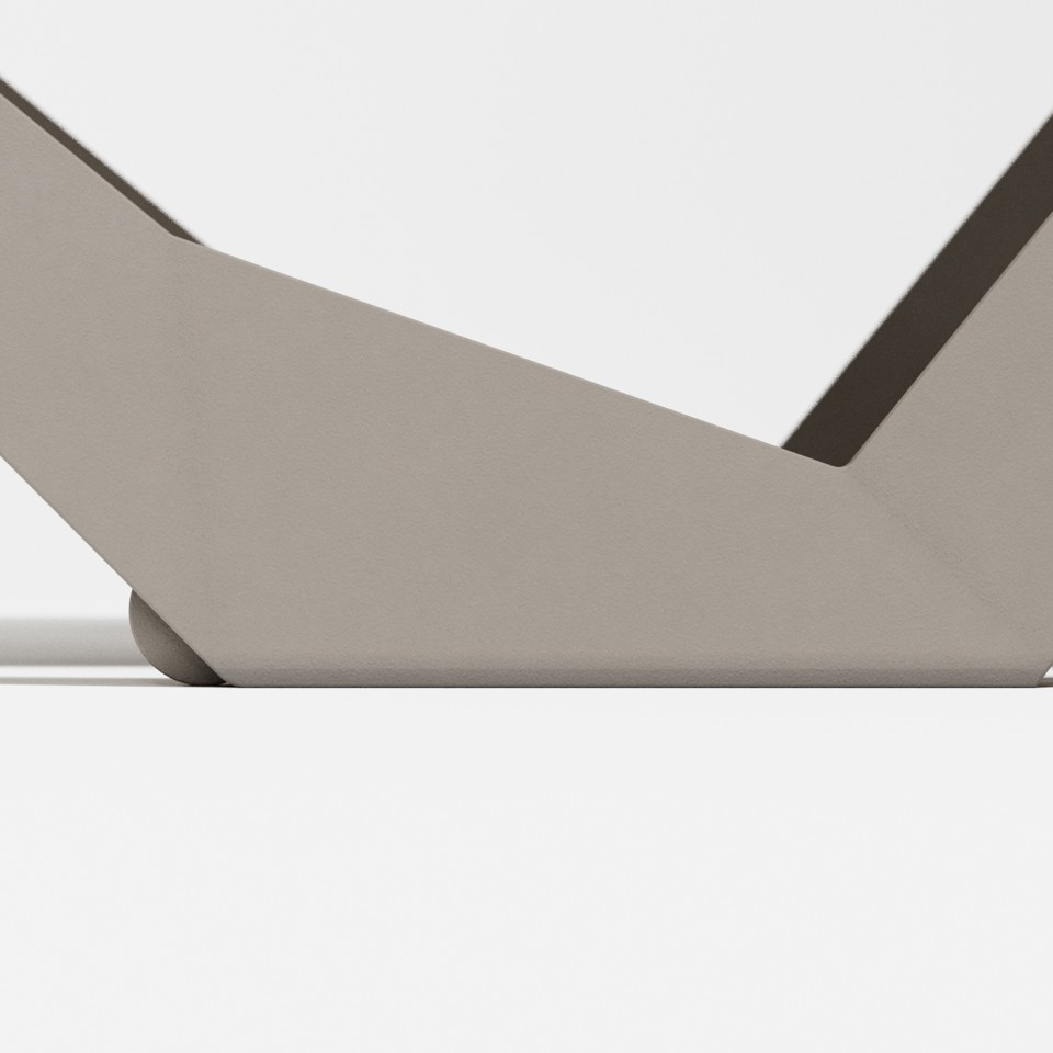 VONDOM шезлонг VOXEL - 62x200x35cм - 4шт.