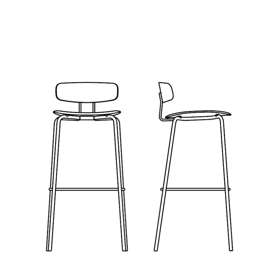 ZEITRAUM Barhocker OKITO Ply Bar
