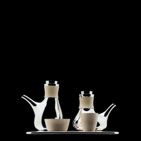 OFFICINA ALESSI Tee & Kaffeeservice CHIPPERFIELD