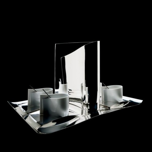 OFFICINA ALESSI Tee & Kaffeeservice FUKSAS & MANDRELLI
