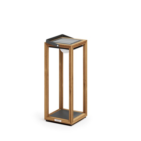 ATMOSPHERA Design Solarleuchte ASTRO aus Teak