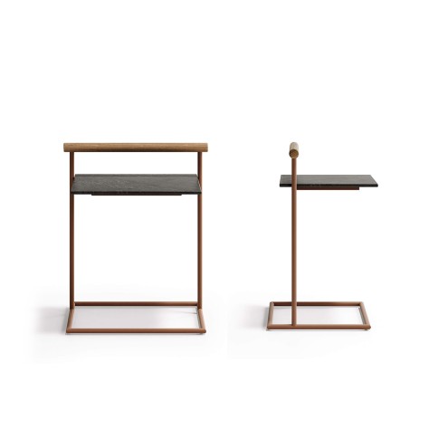 ATMOSPHERA Beistelltisch PIPE 62x42x74 cm