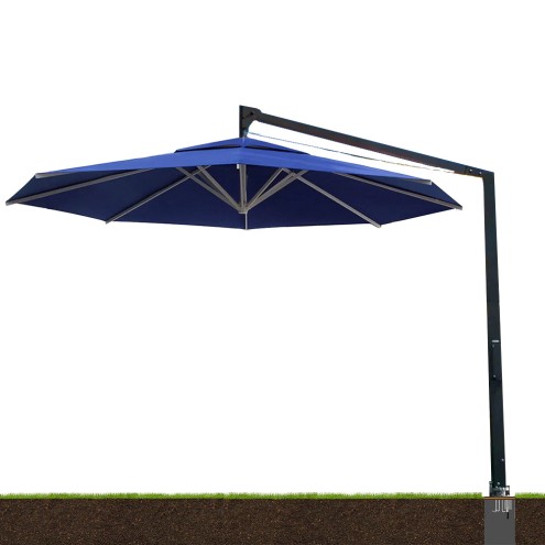 CARAVITA Sonnenschirm AMALFI rund Ø 250cm - Elektro