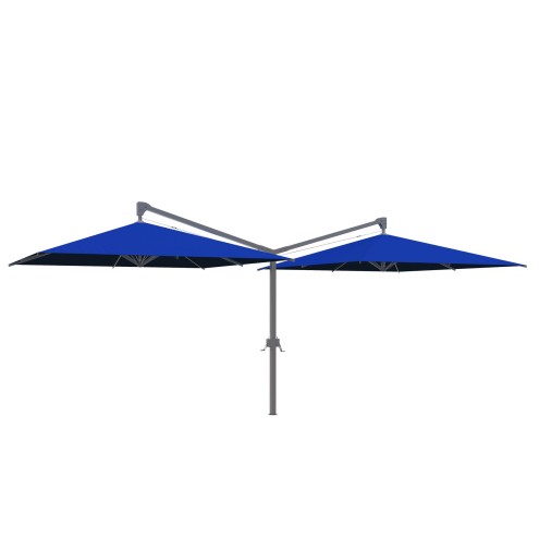 CARAVITA Sonnenschirm AMALFI DUO 1 quadratisch