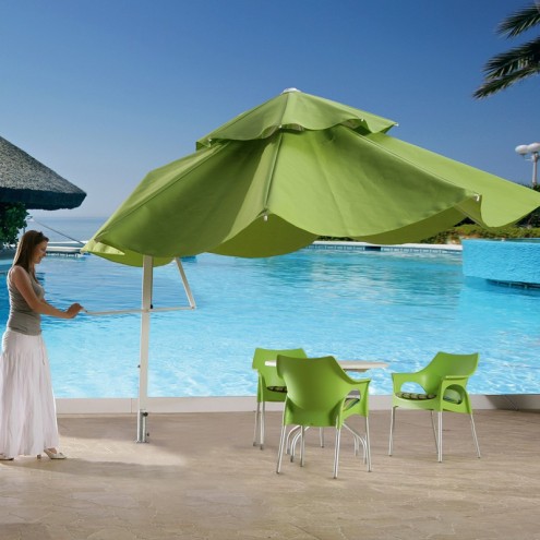 CARAVITA Sonnenschirm BELVEDERE rund 3,5 Meter