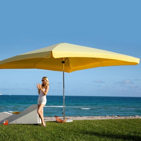 CARAVITA Sonnenschirm SAMARA quadratisch 2,5 x 2,5m
