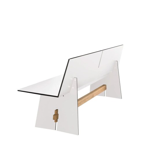CONMOTO Bank mit Rückenlehne TENSION 220x57cm