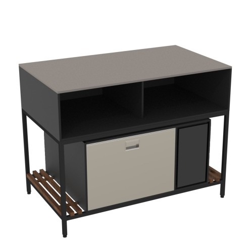 CONMOTO Küchenmodul TICINO FRAME Cooler & Shelf