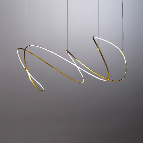 DIX HEURES DIX Pendelleuchte ZIGOUZI 180cm