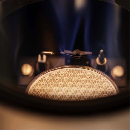 GLAMMFIRE Gas- Heizstrahler HEDGES mit Fernbedienung - schwarz