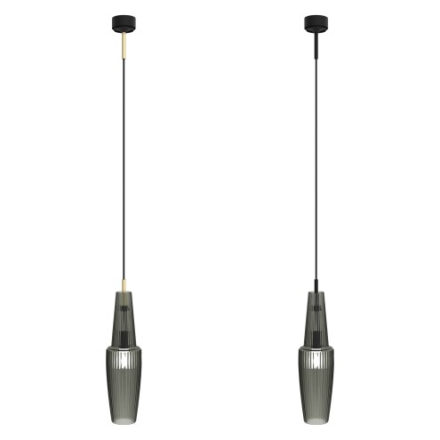MAWA DESIGN Pendelleuchte - PISA rauch