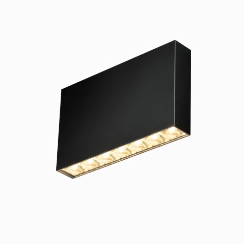 MAWA DESIGN Aufbaustrahler FlatBox fbl-23 schwarz