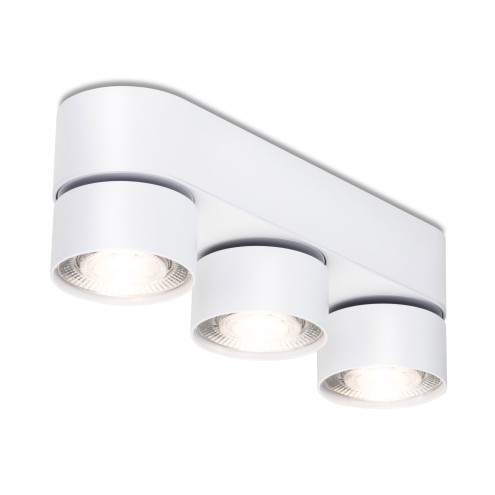 MAWA Wittenberg 4.0 – LED-Aufbaustrahler rechteckig soft – 3-flammig