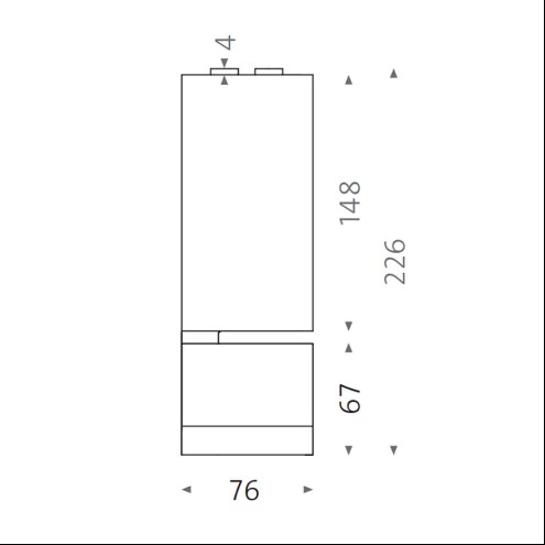 MAWA Wittenberg 4.0 ZOOM – LED-Aufbaustrahler rund – 1-flammig – 5-adrig DALI