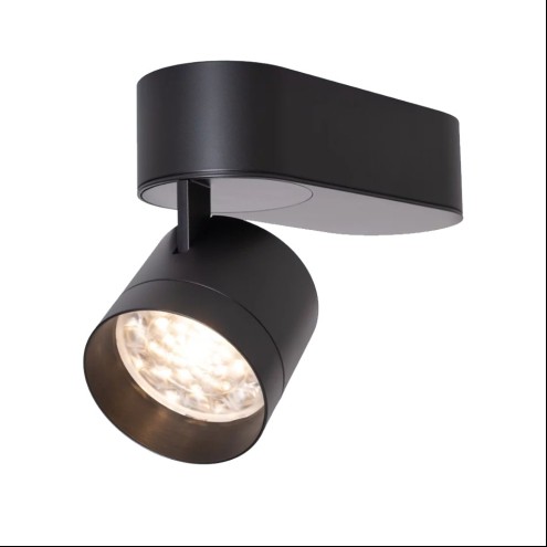 MAWA Wittenberg 4.0 ZOOM – LED-Aufbaustrahler rechteckig soft – 1-flammig – asymmetrisch