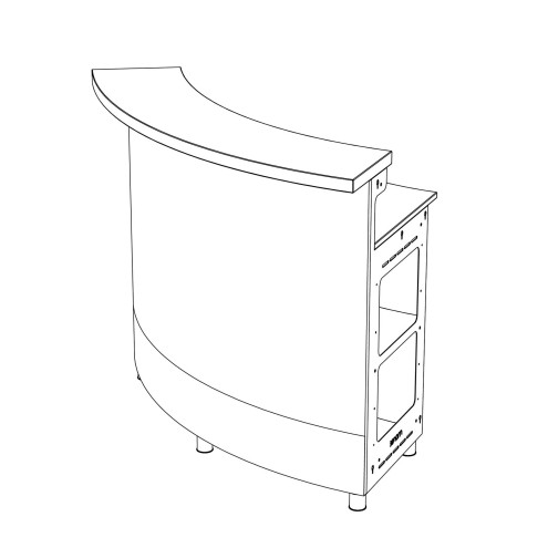 MOREE Barkombination LED - Ø 290 x 107 cm