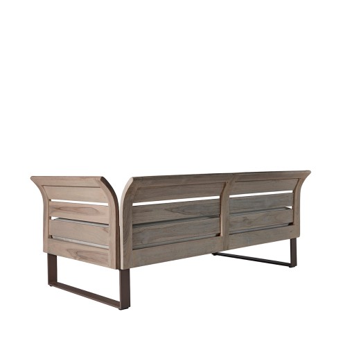 SIFAS KOMFY TEAK Loungesofa 2-Sitzer