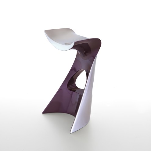 SLIDE DESIGN Barhocker KONCORD Edition 2-farbig lackiert
