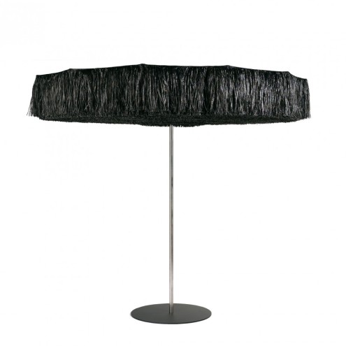 SYMO Sonnenschirm FROU FROU schwarz Ø 250cm