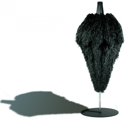 SYMO Sonnenschirm FROU FROU schwarz Ø 250cm