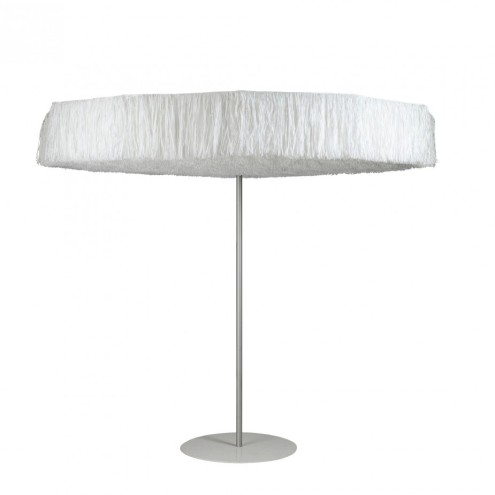 SYMO Sonnenschirm FROU FROU weiß Ø 250cm