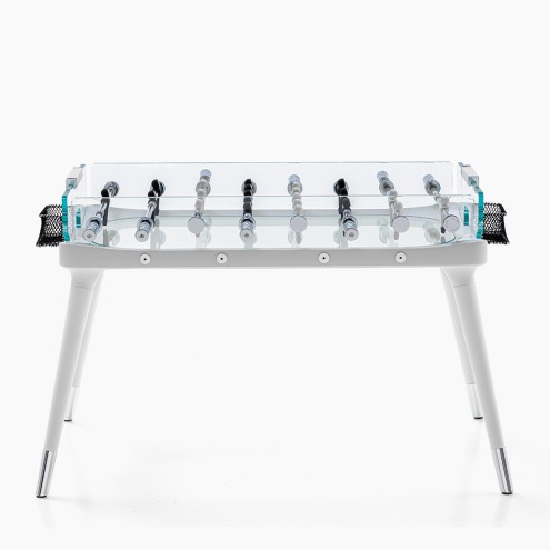 TECKELL 90° MINUTO II Luxus Design Tischfussball -weiß